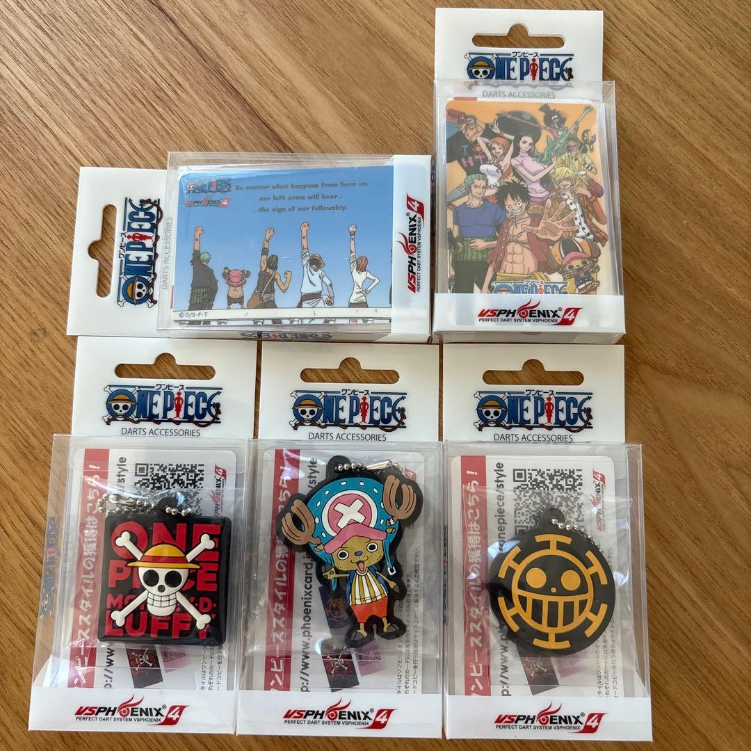 ONE PIECE ダーツアクセサリー 5個セット フェニックスカード