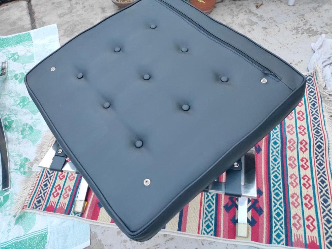 【すっきー様、専用】本革☆バルセロナチェア スツール②☆リプロダクト☆美品