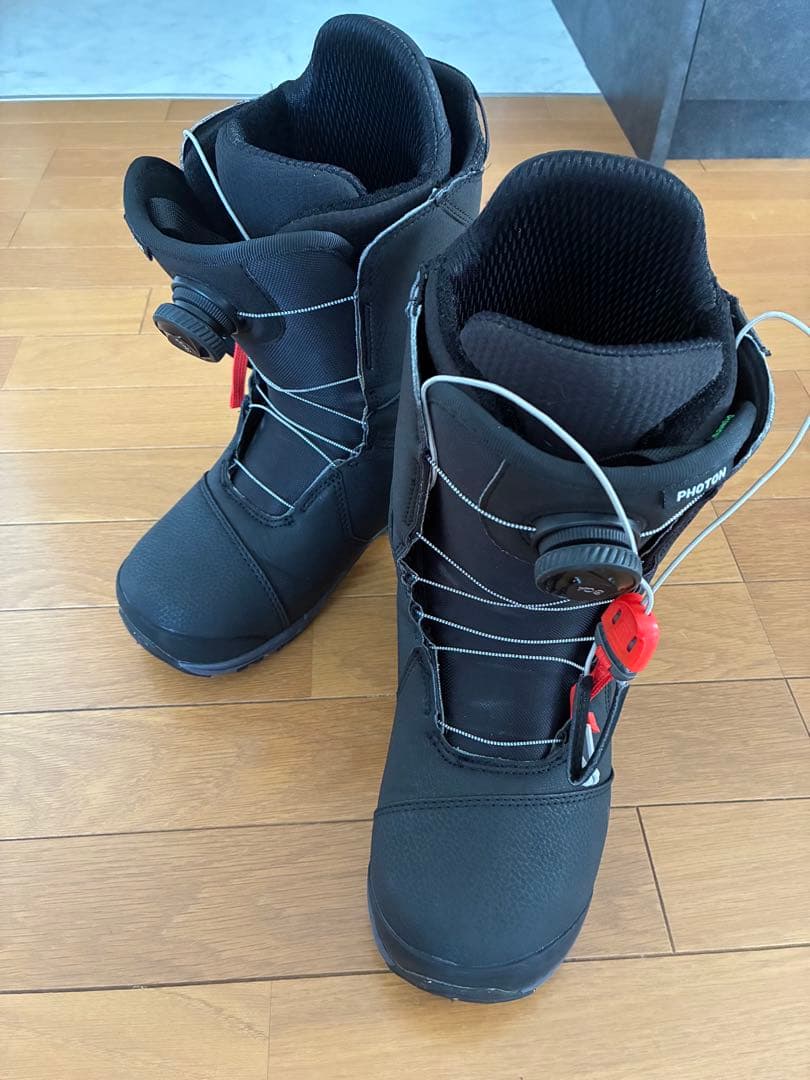 BURTON PHOTON BOAシステム スノーボードブーツ ブラック25.0