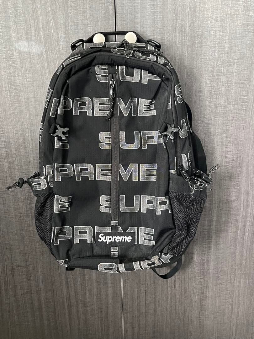 Supreme ロゴプリント バックパック