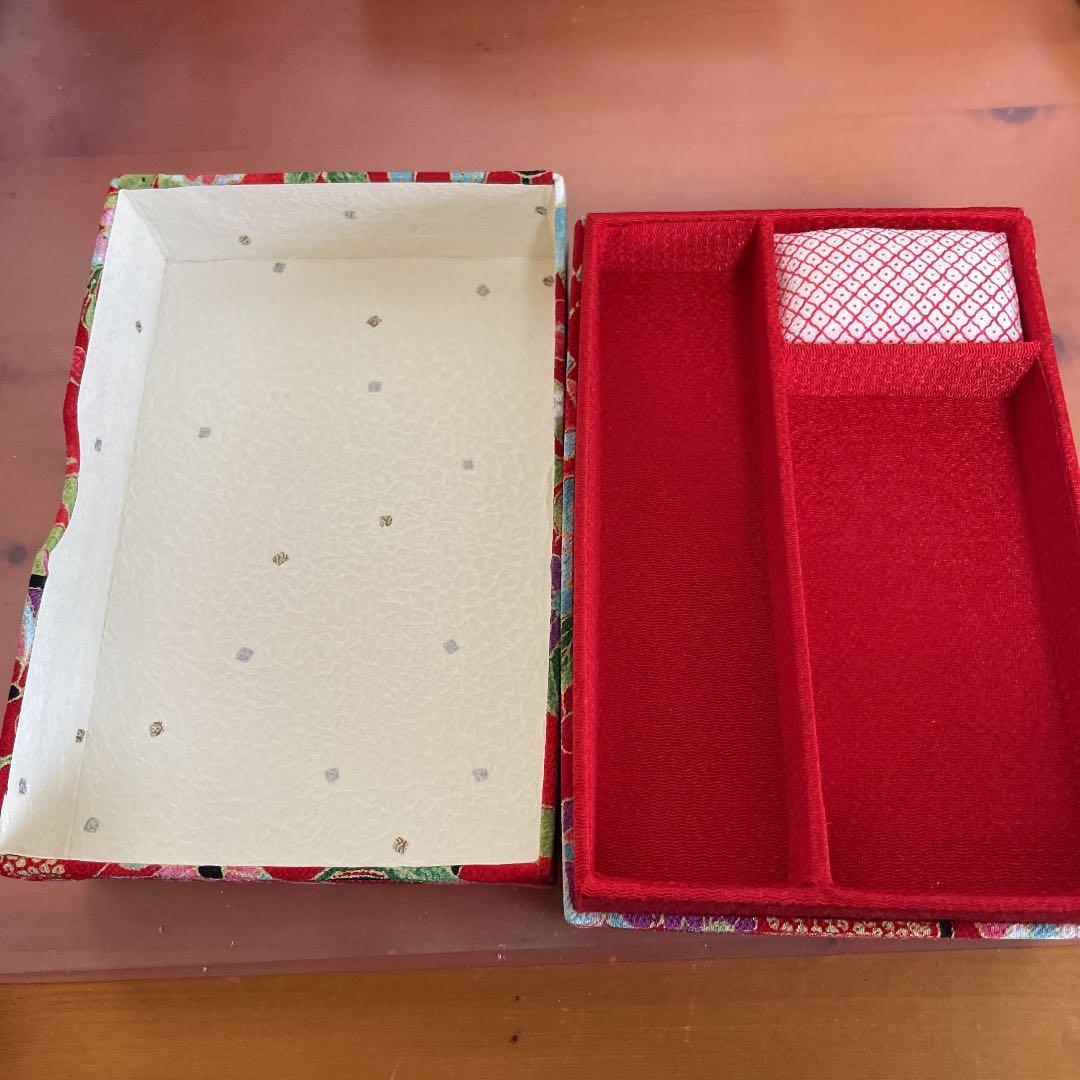 ちりめんの裁縫箱