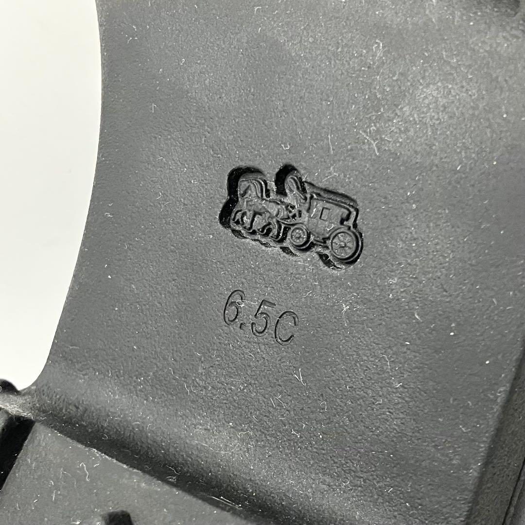 【美品】COACH ルーシー　厚底　レザーローファー　チャンキーヒール　23.5