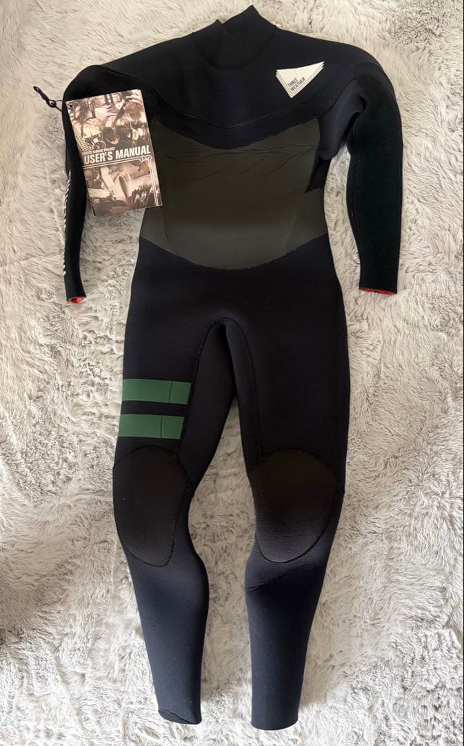 THREE WEATHER ウェットフルスーツ ブラック　キッズ　ジュニア