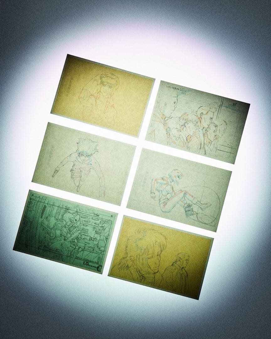 攻殻機動隊フィギュア Tシャツ・ポスター・ポストカードセット