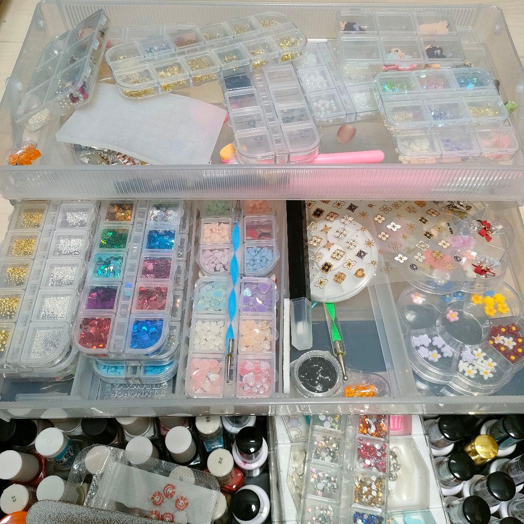 ネイルセット ジェルネイル ネイルパーツ ラメ