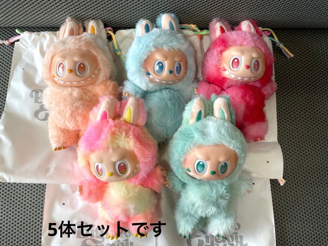 【ゆう】 LABUBU ラブブ POPMART 正規品 5体セット