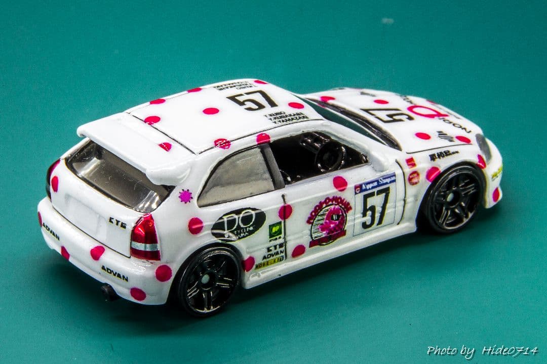 ★自作 カスタム★ 99シビックType-R【N1耐久 のりピーシビックカラー】