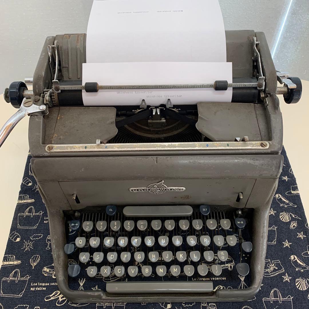 ☆ 超希少 ☆ under wood タイプライター