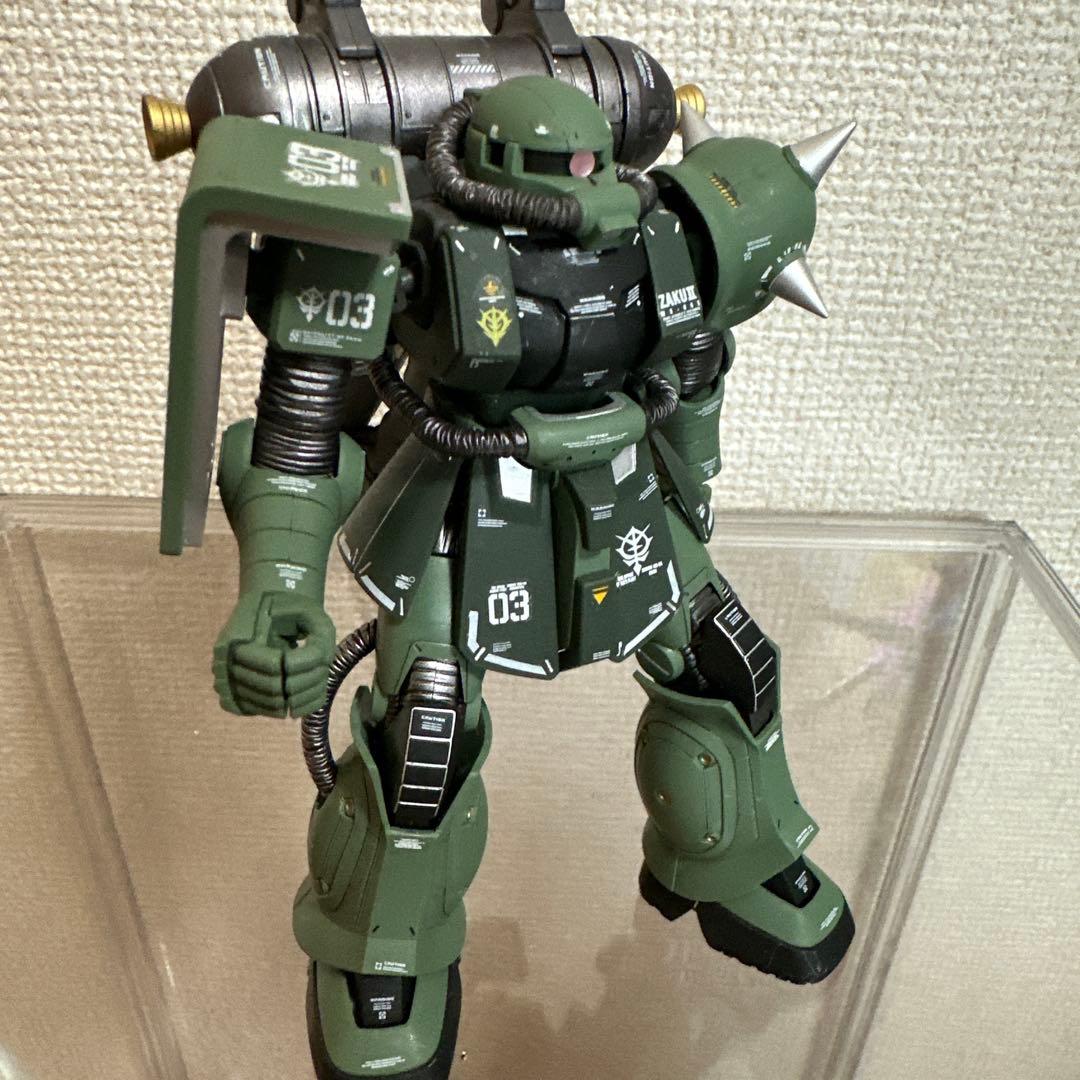 HG 量産型ザク+ビッグ・ガン(GUNDAM THUNDERBOLT Ver.)
