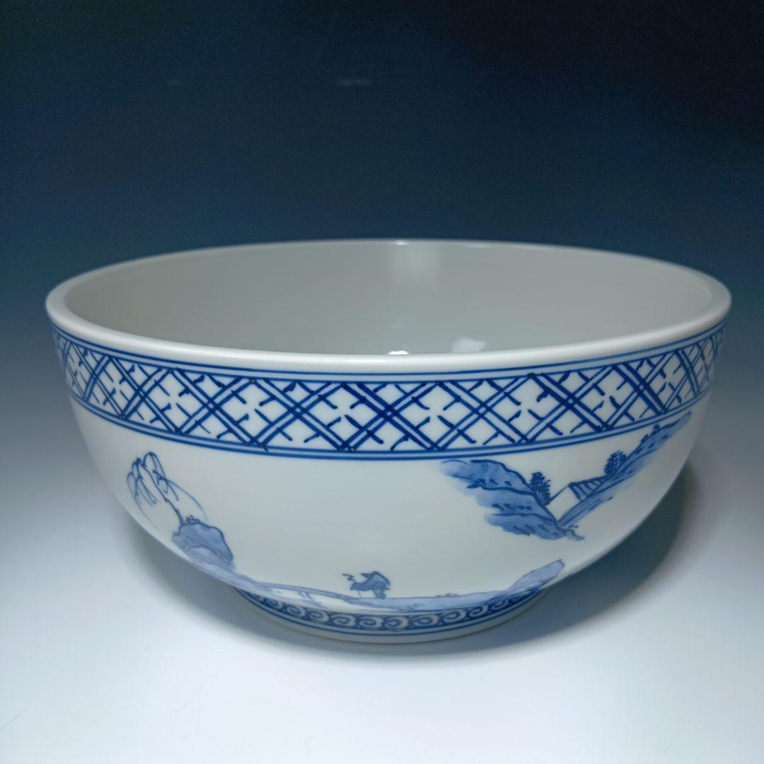 値下げ茶道具　加藤幸治作　山水絵　水指　 共箱　未使用品　美品