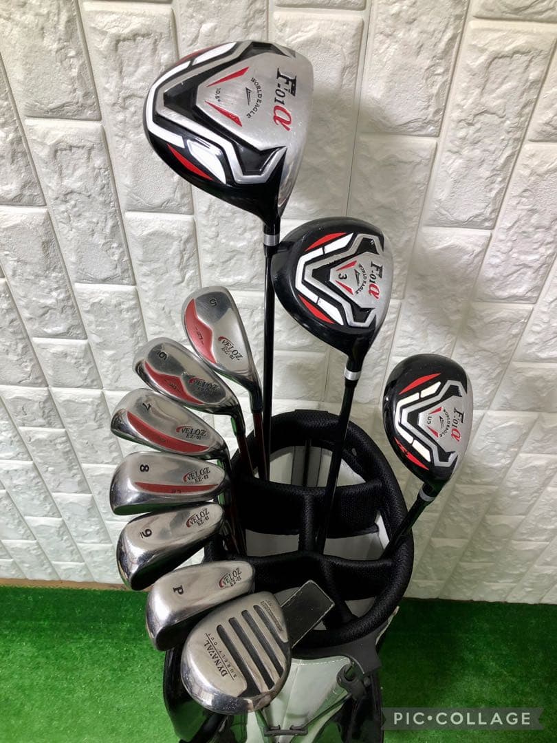 初心者おすすめ☆メンズ ゴルフクラブセット☆ワールドイーグル☆キャディバッグ付