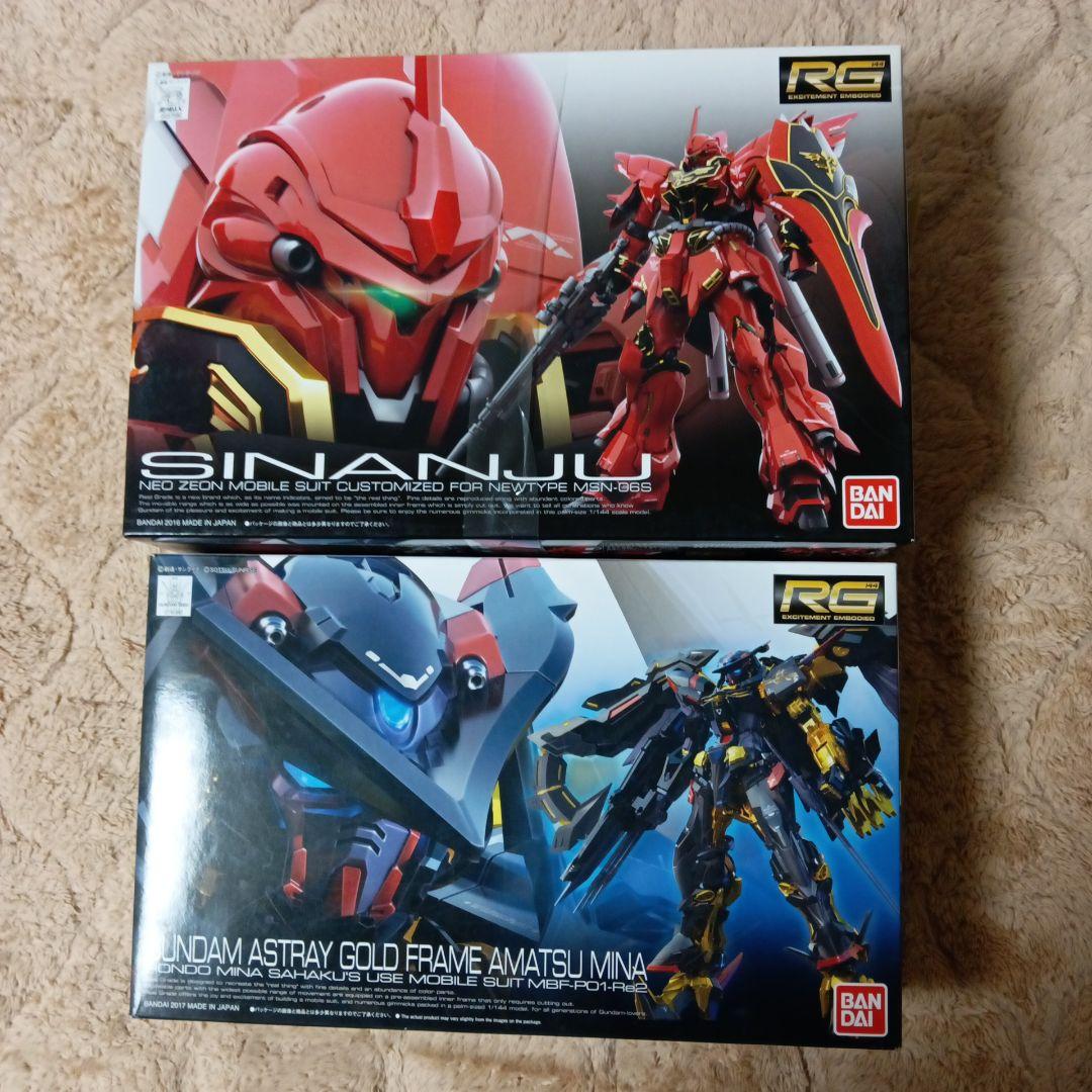 RG SINANJU & GUNDAM ASTRAY 2体セット