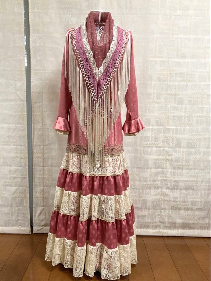 フラメンコ衣装　マリキータ　ワンピース　シージョ