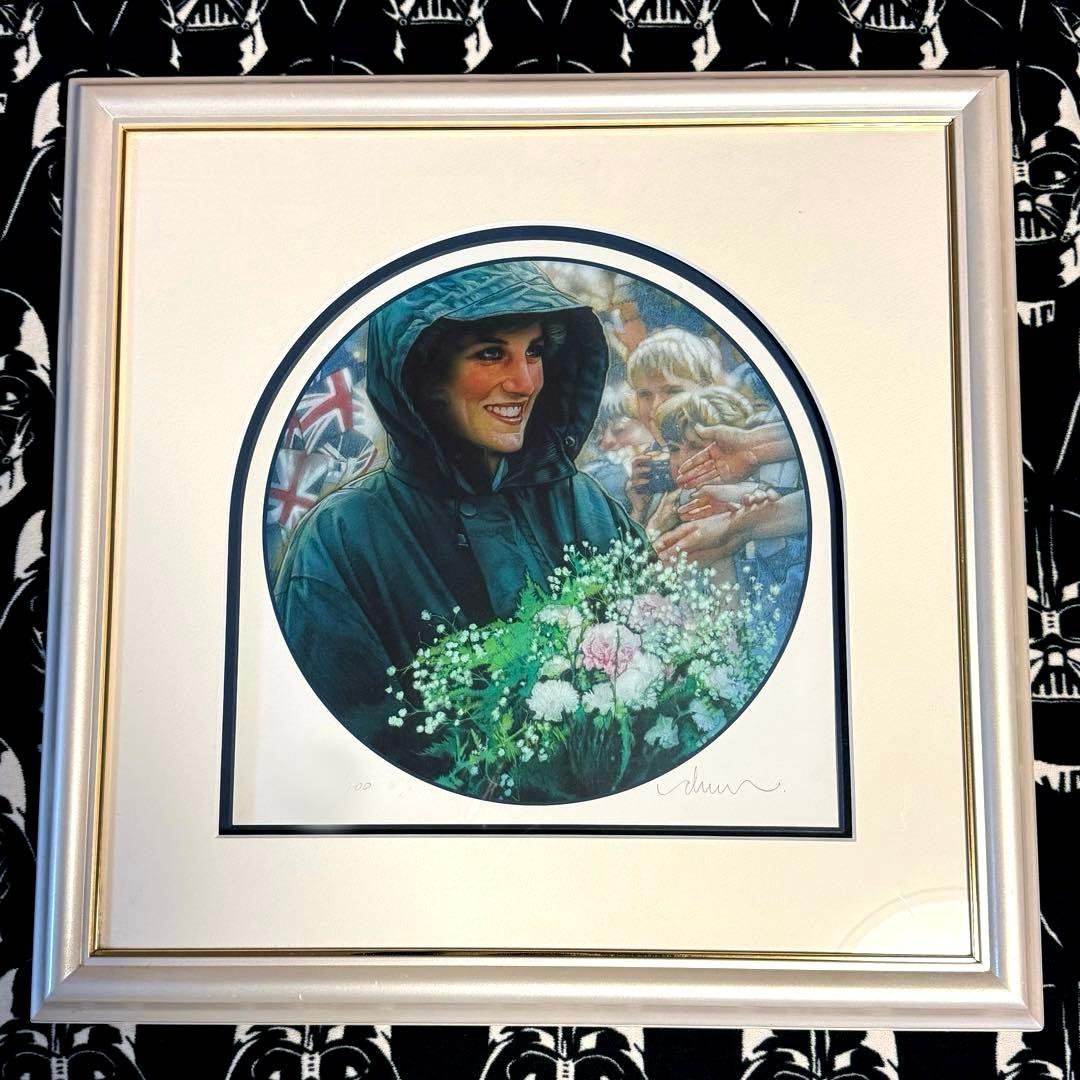 ドゥルー・ストゥルーザン プリンセス・ダイアナ　直筆サイン ジークレー 限定