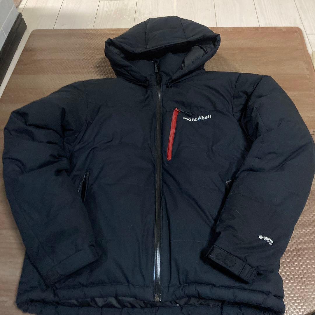 モンベル パーマフロストダウンパーカ ブラック GORE-TEX Sサイズ