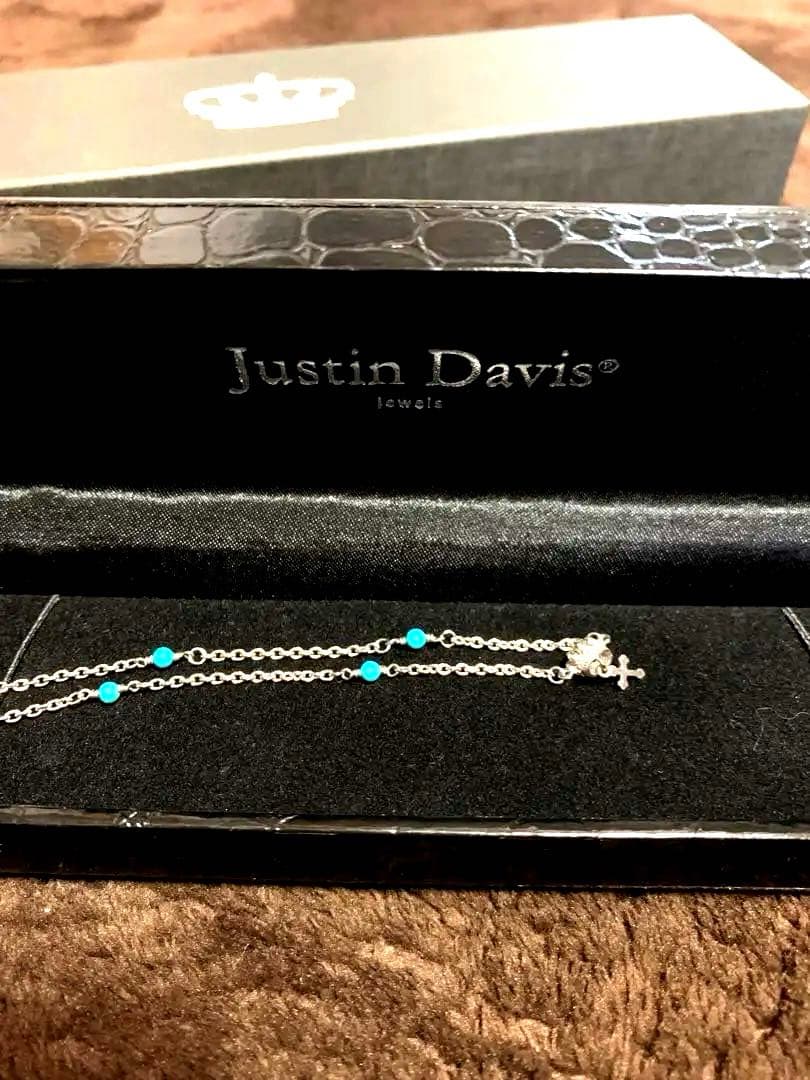 Justin Davis シルバーアンクレット