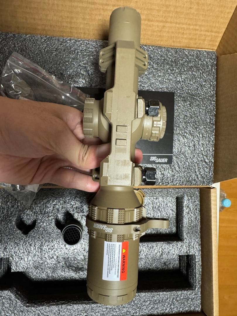 SIG TANGO6T スコープ　実物同様　サバゲー　LPVO セラコート