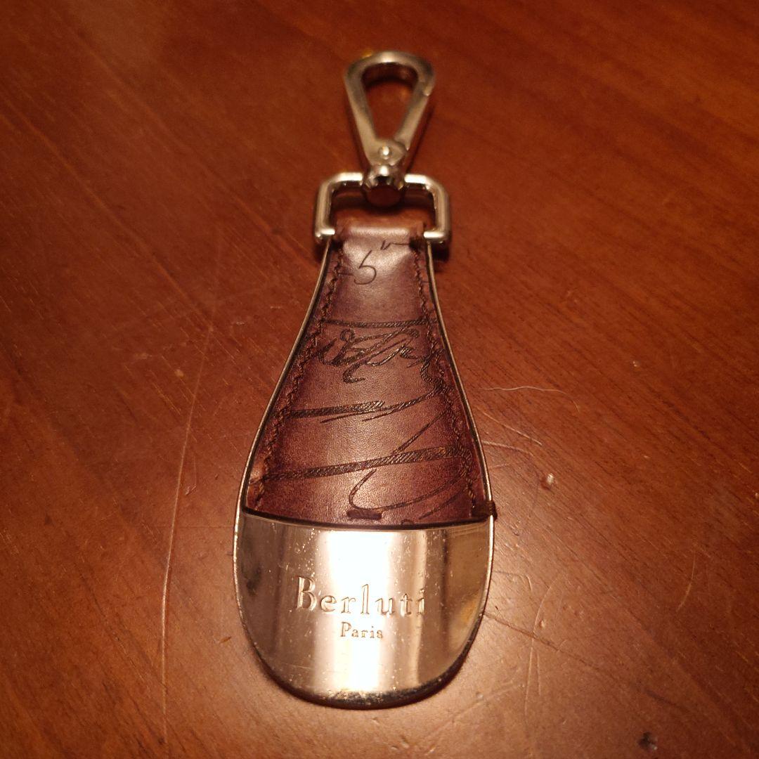 Berluti キーホルダー レザー メタル
