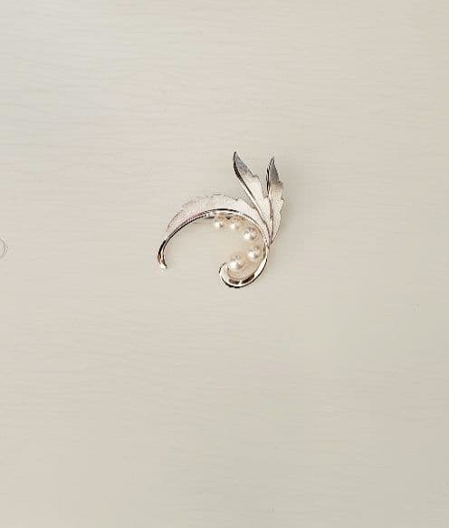 MIKIMOTO ミキモト　真珠　パール　ブローチ 5珠