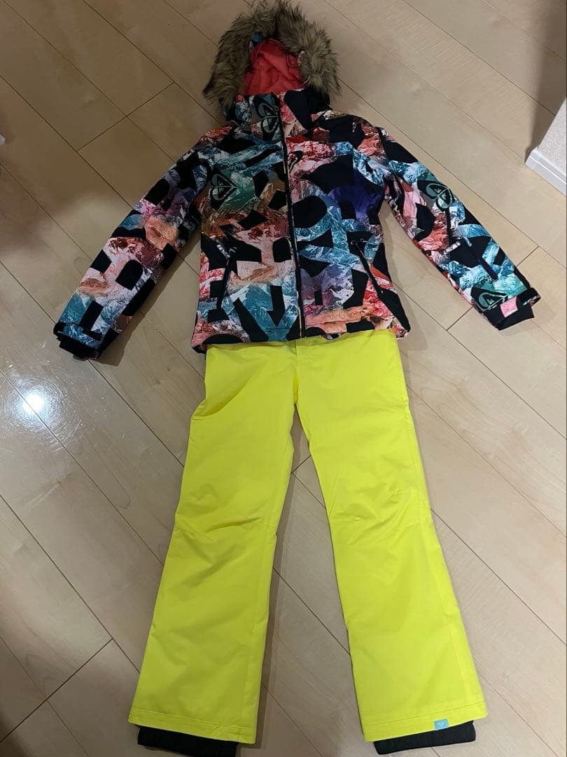 ロキシー ROXY スノーボード　　スキー ウェア　上下セット　12/L/G/G