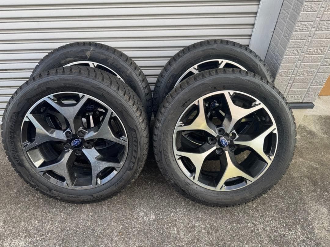 フォレスター純正18インチホイールセット　スタッドレス