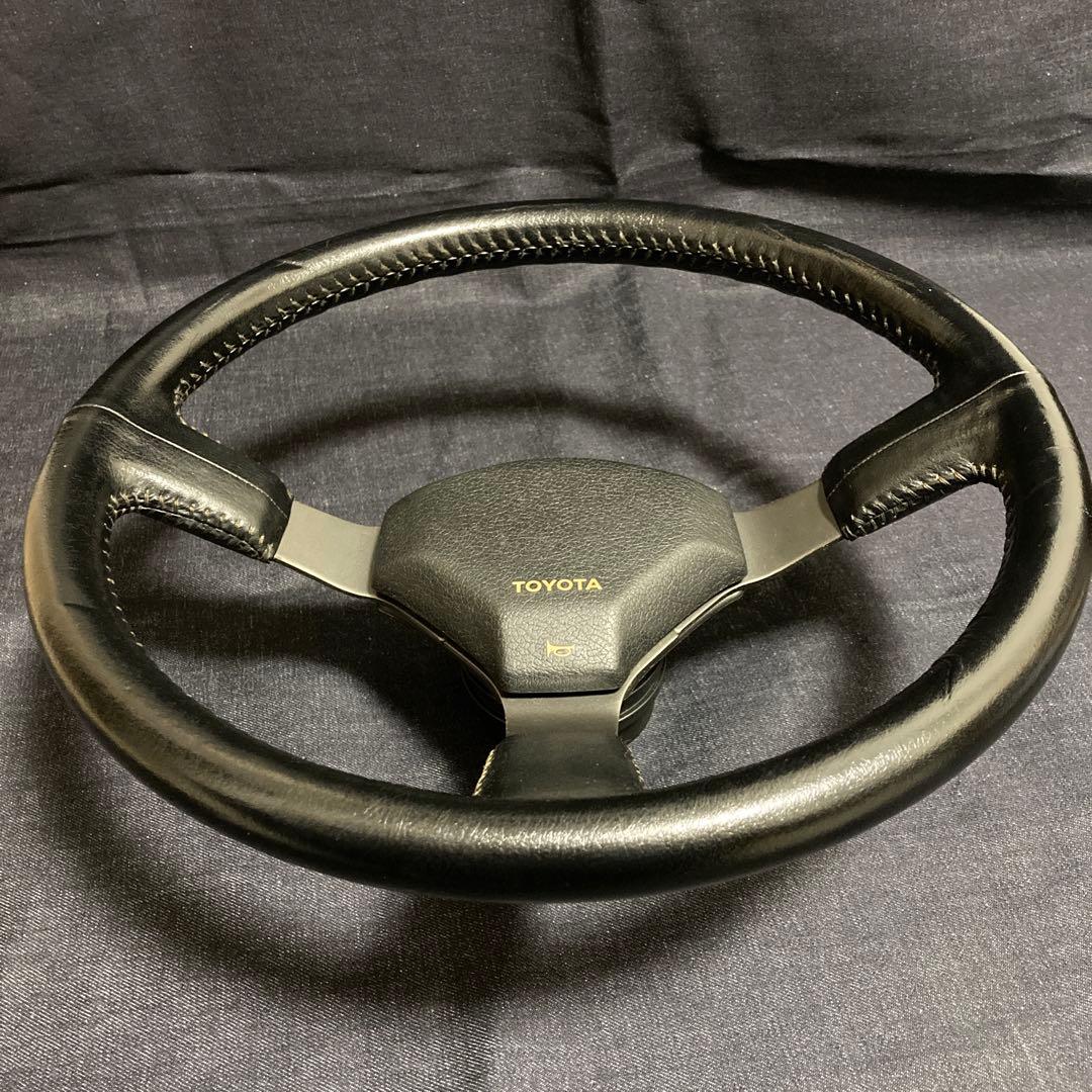 最終値下げ　TOYOTA AE86 スプリンタートレノ　純正ステアリング