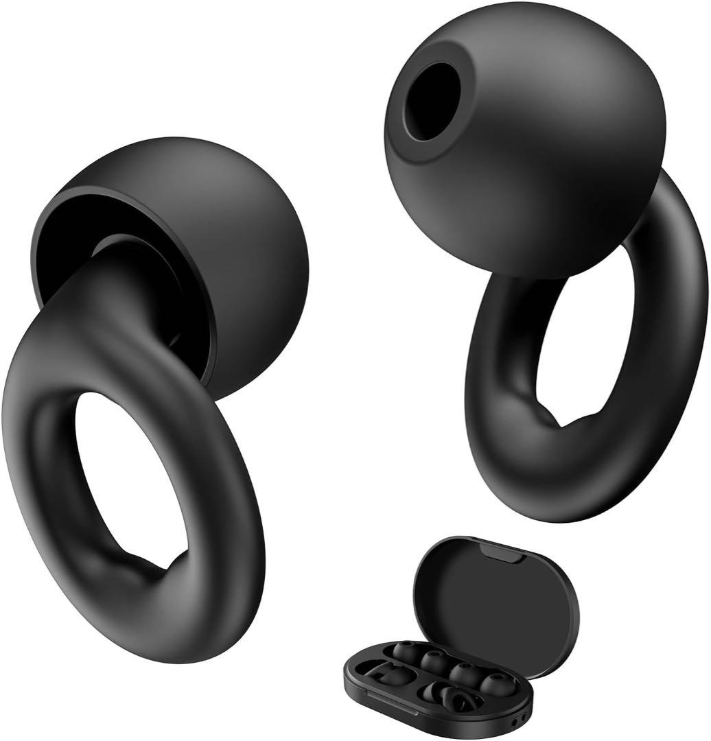 Link Dream耳栓 睡眠用 耳痛くない シリコン製 S・M・Lブラック