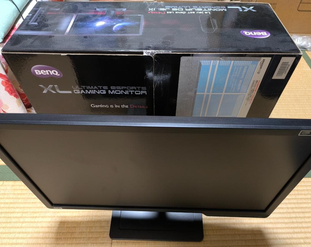 BenQ XL2411Z ゲーミングモニター 144Hz DVI 箱有