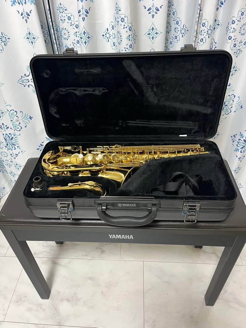 YAMAHA アルトサックス ゴールド ケース付き