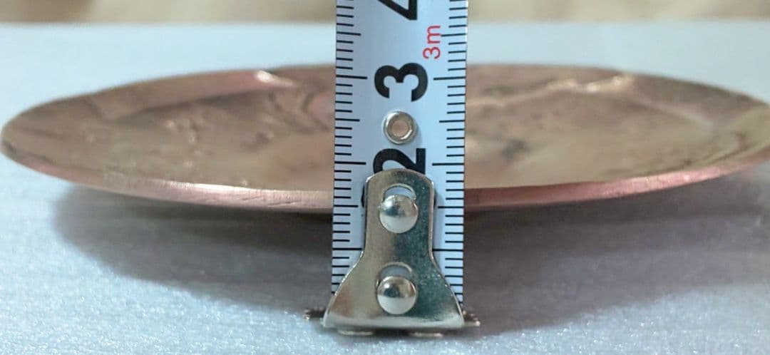 銅製茶托五客 陽咸二作 獅子魚鶴図 煎茶道具 煎茶器 銅茶托