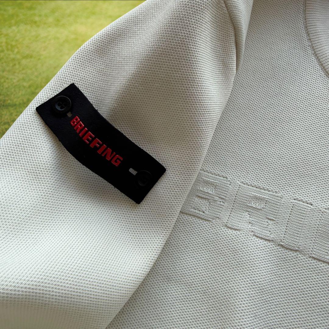 ブリーフィングゴルフ　ニット　白　S〜M相当　セーター　ホワイト　ゴルフ
