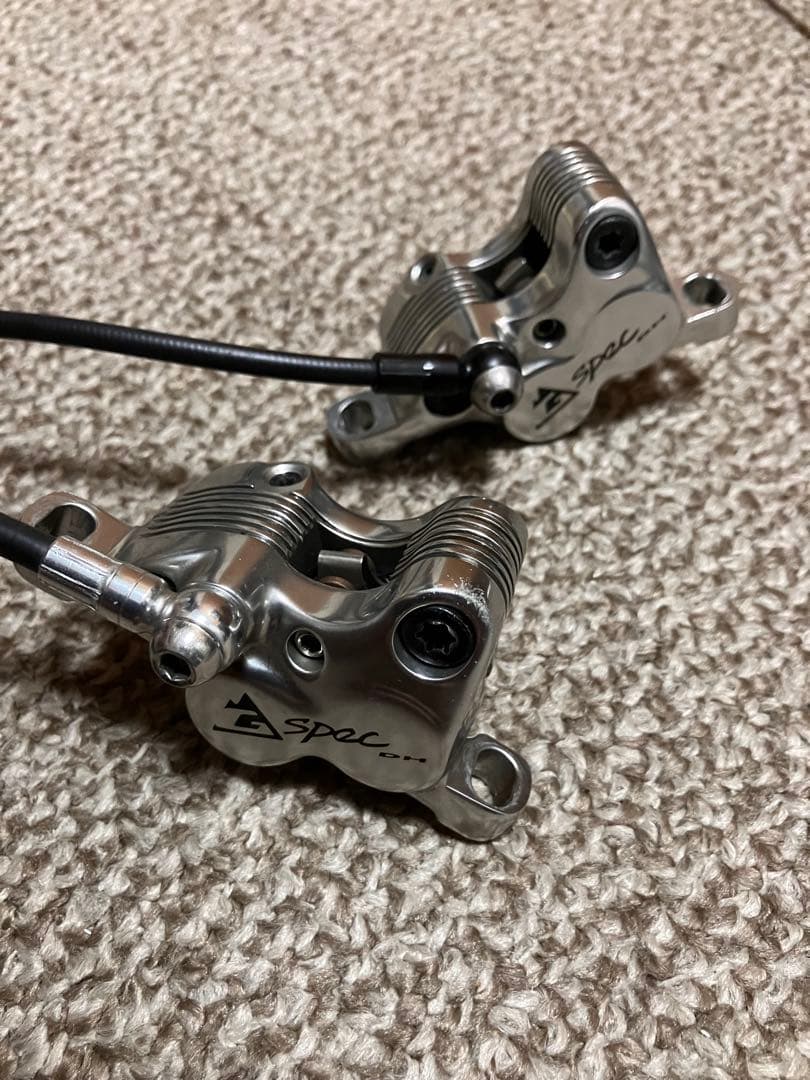 MTBディスクブレーキ trp 前後 ローター付き ダウンヒル shimano