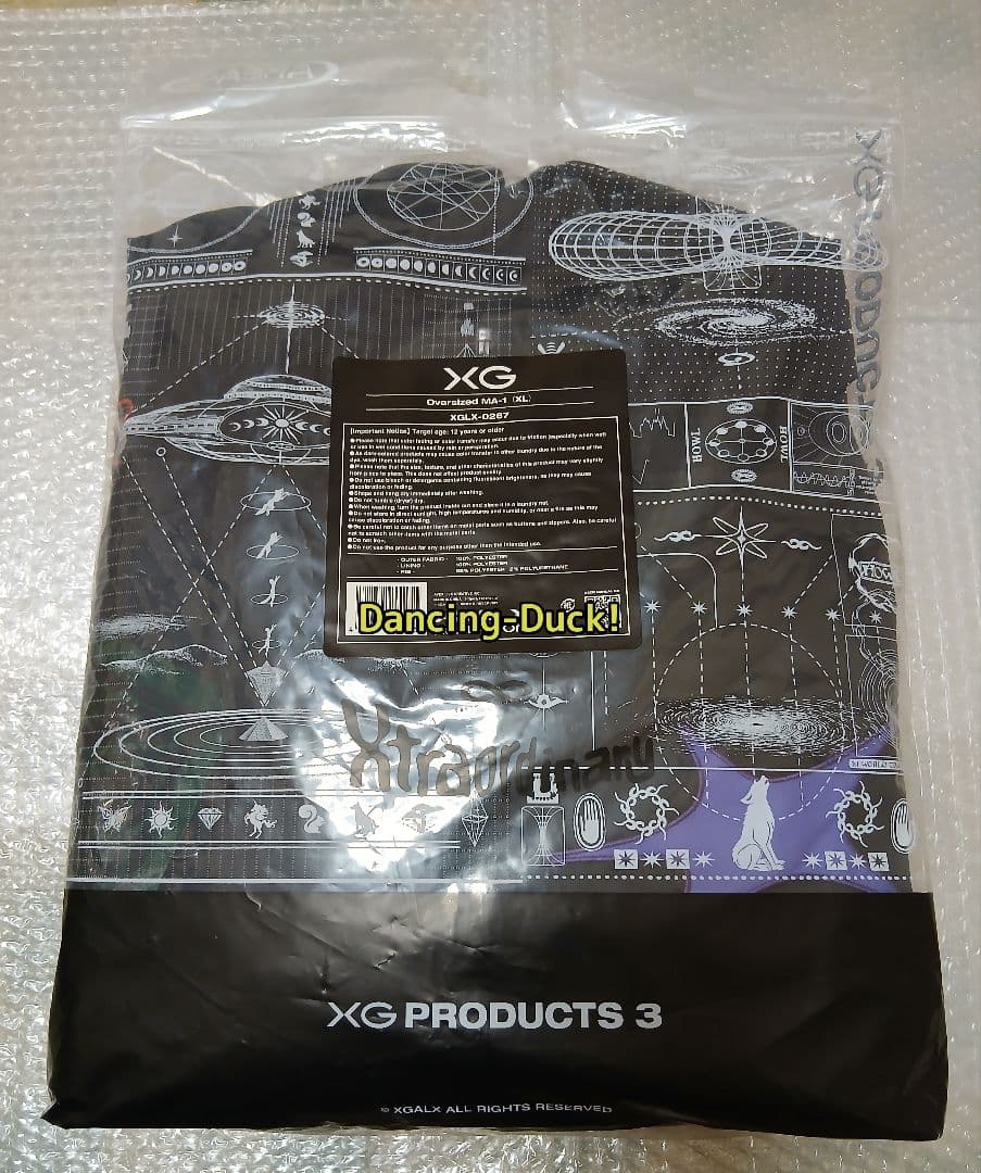 XG Oversized MA-1 XL サイズ 新品未開封