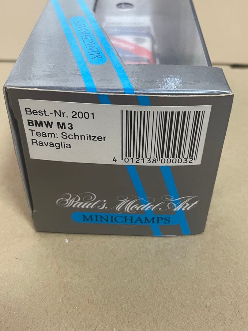  M3 Team Schnitzer Ravaglia 1/43 ミニカー
