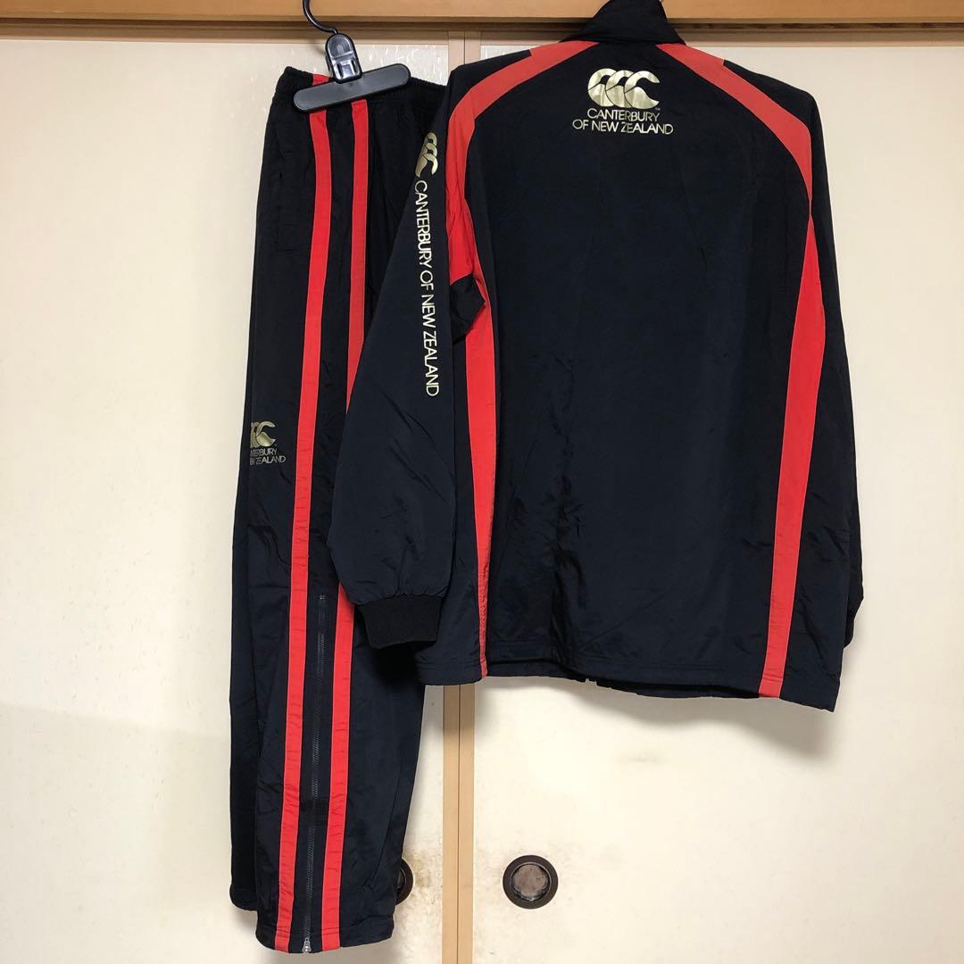 CANTERBURYウォームアップウインドブレーカー上下セット　サイズL