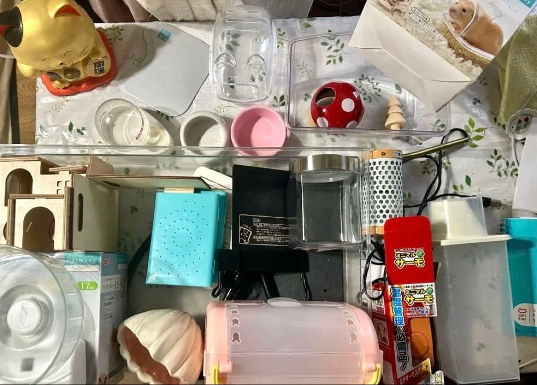 ハムスター用品まとめ売り(ホイール17cm)その他、オールシーズン 16〜17品