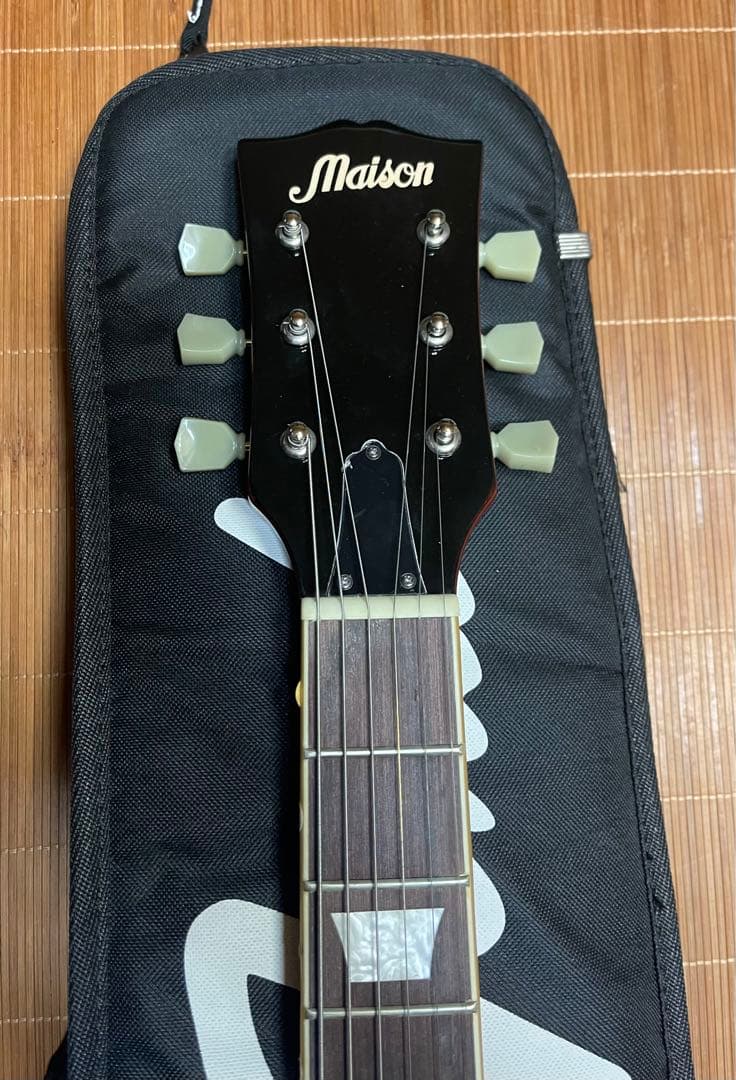 美品 エレキギター オレンジグラデーション