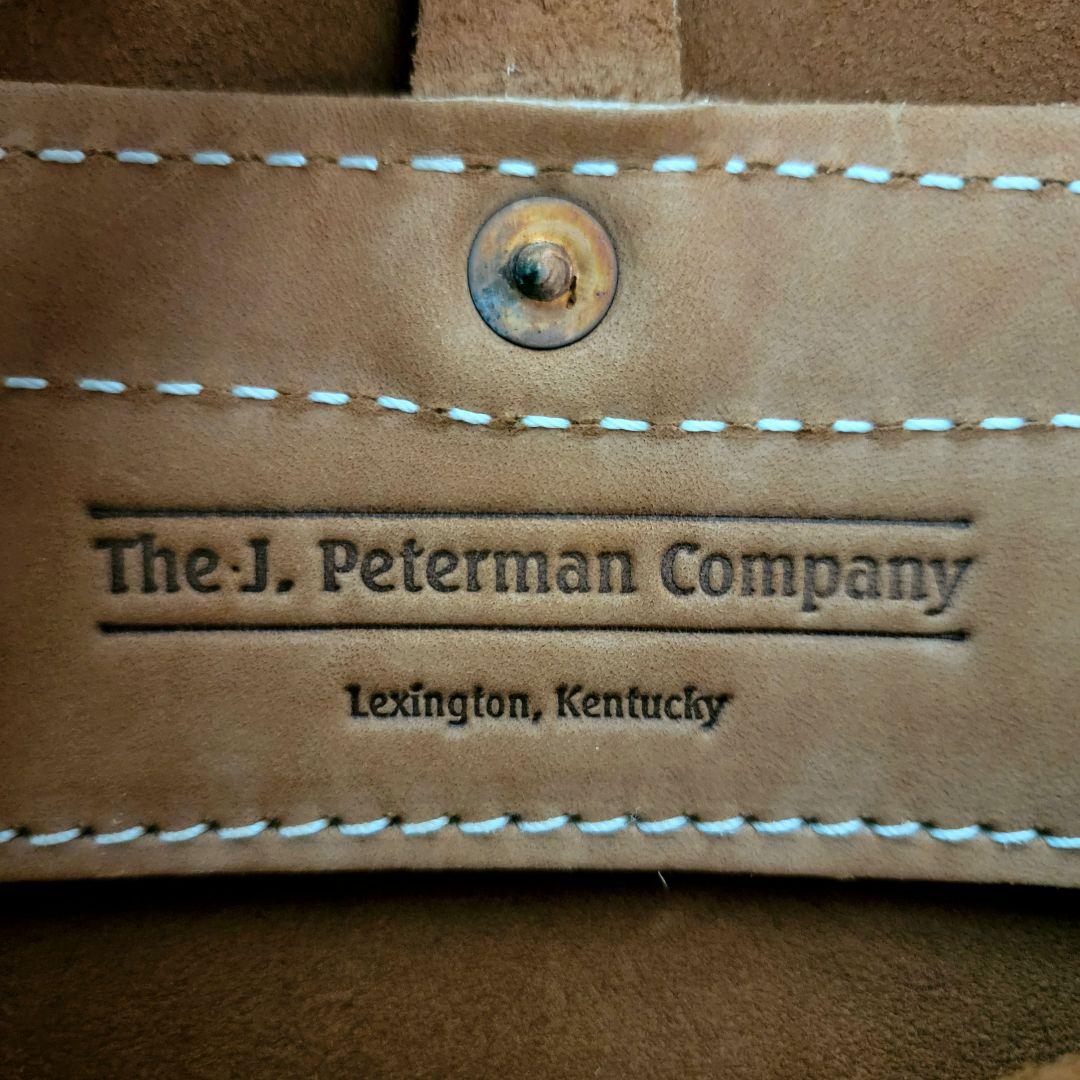 The J.Peterman Company ヌバックレザー　メッセンジャー