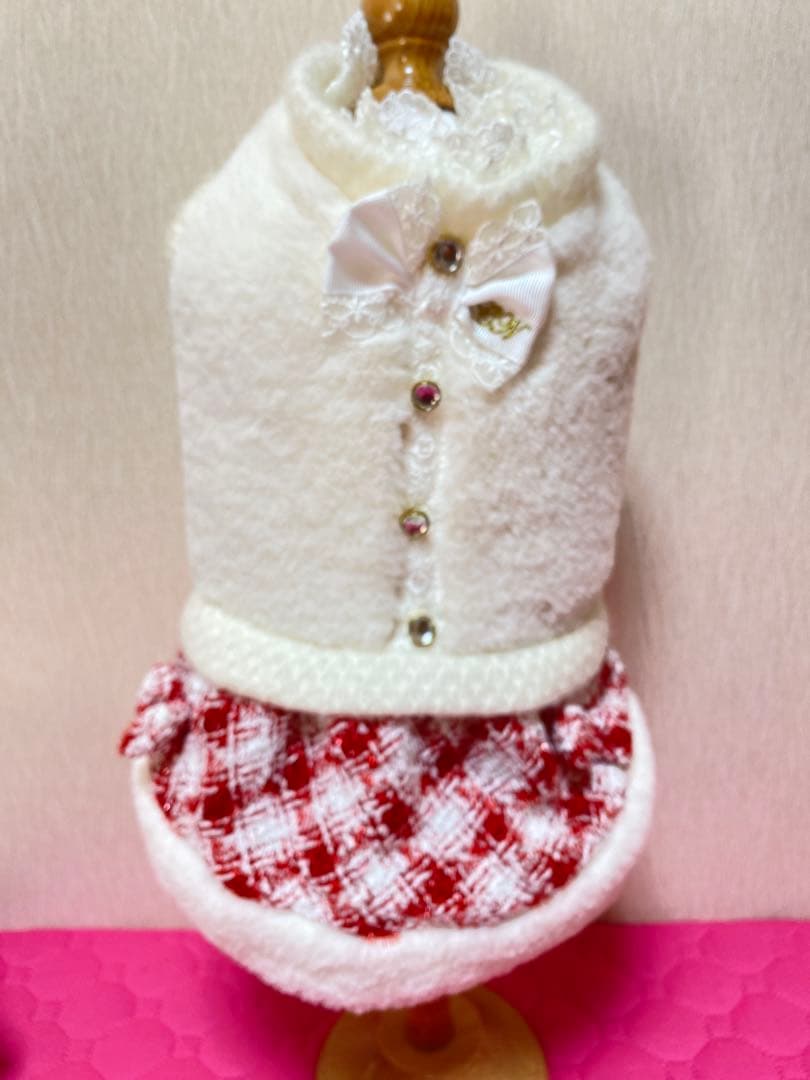 (Tomorin0708)CanNana きゃんナナSMサイズ ホワイトフリース