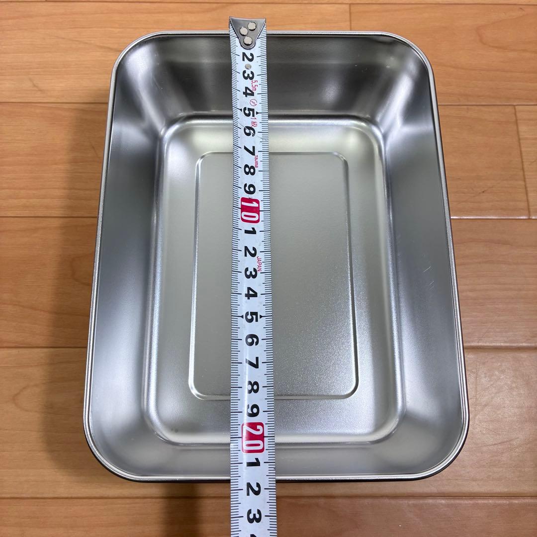 【美品】ステンレス 保存容器 バット 蓋付き 9個セット 業務用