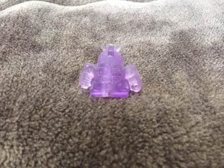 ガン消し ガンダム スケルトン紫色