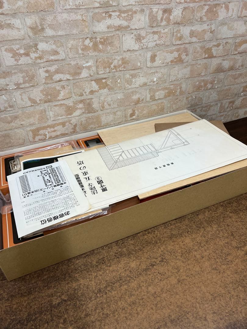 G4【未使用品】建築模型 法隆寺 五重塔 1/40 白木造り 未組立 希少