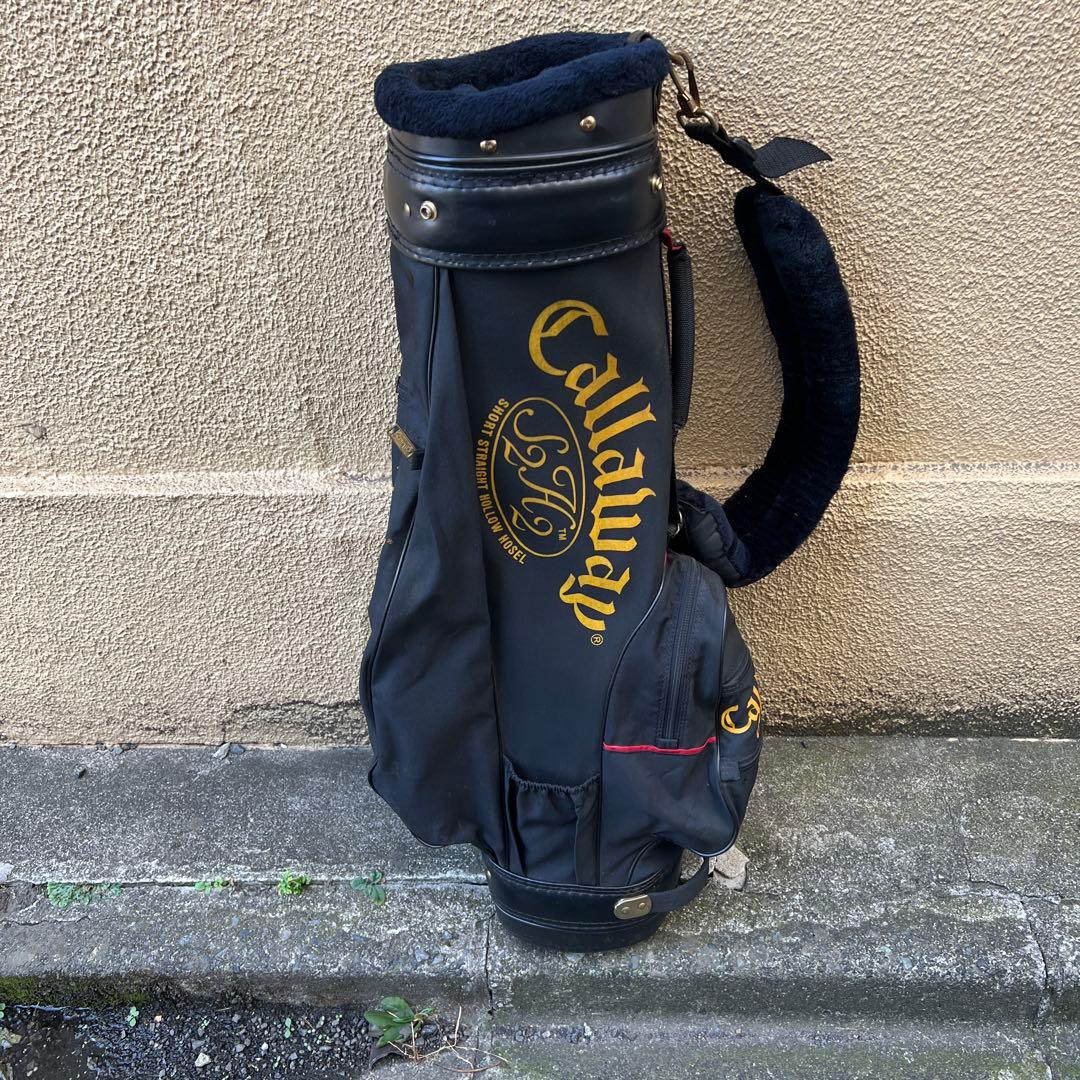 ビンテージ　クラシック　オールド　Callaway キャディバッグ 黒