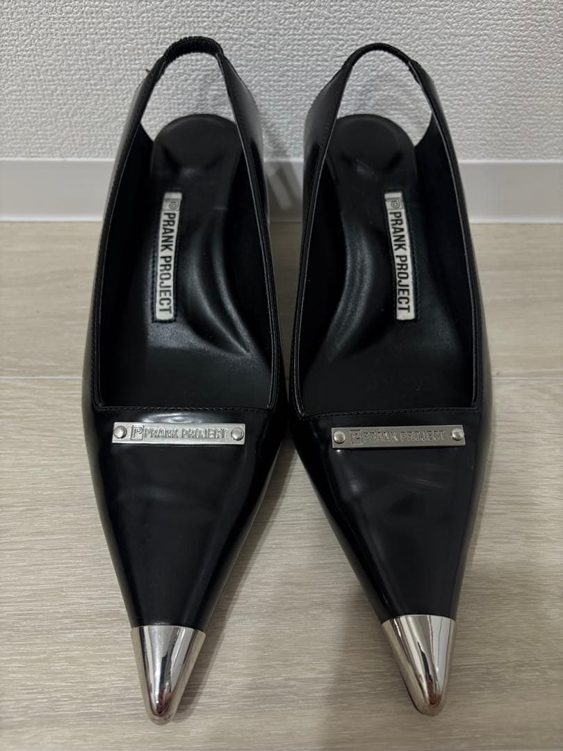 靴 PRANK PROJECT Tocap Back Open Pumps 37