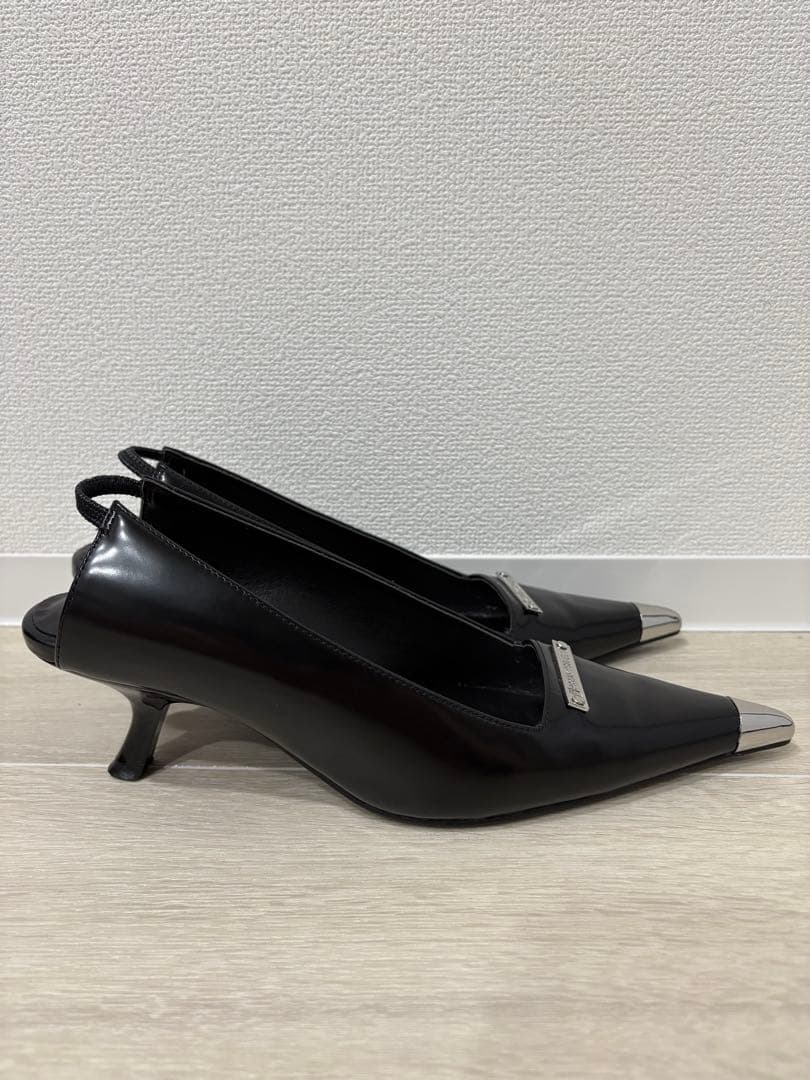 靴 PRANK PROJECT Tocap Back Open Pumps 37