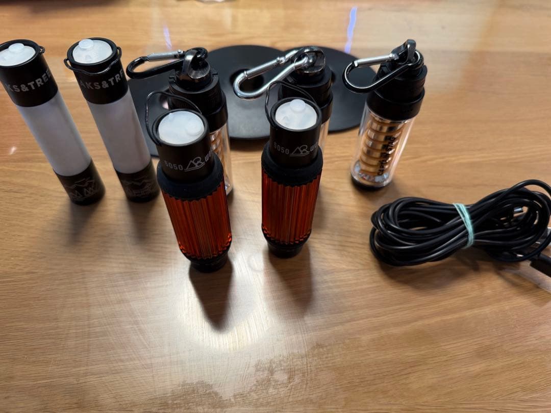 LEDランタン 充電式 5050workshop キャプテンスタッグ　他 全7点