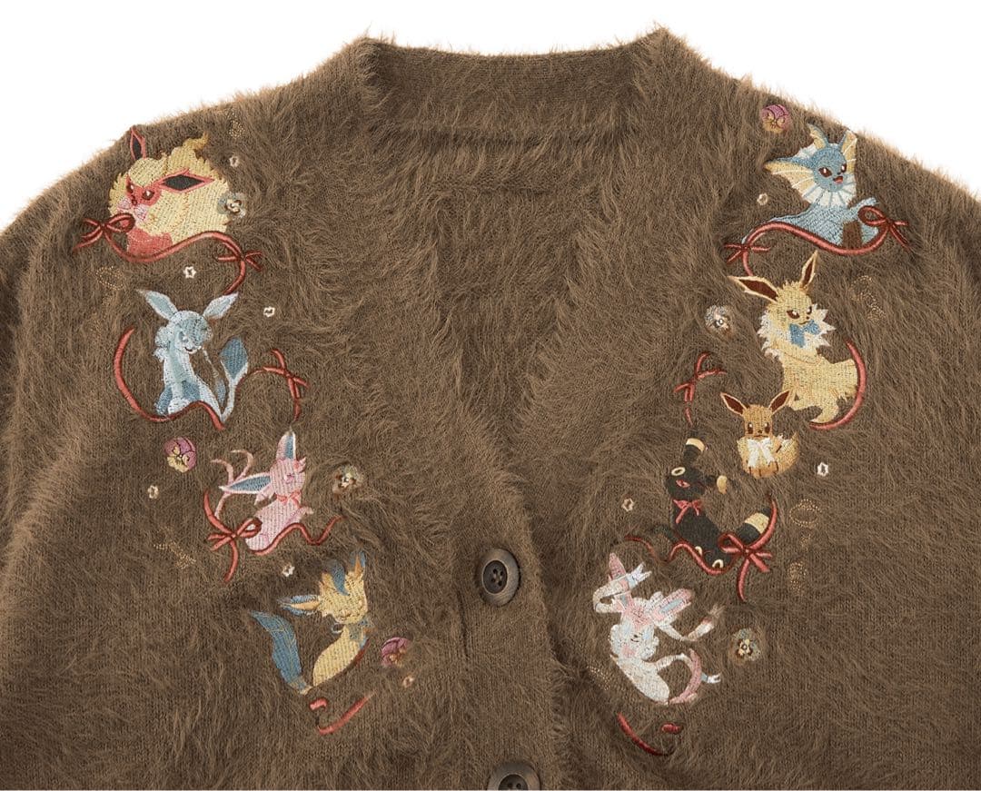 【ポケモンセンター限定イーブイコレクション カーディガン フリーサイズ】