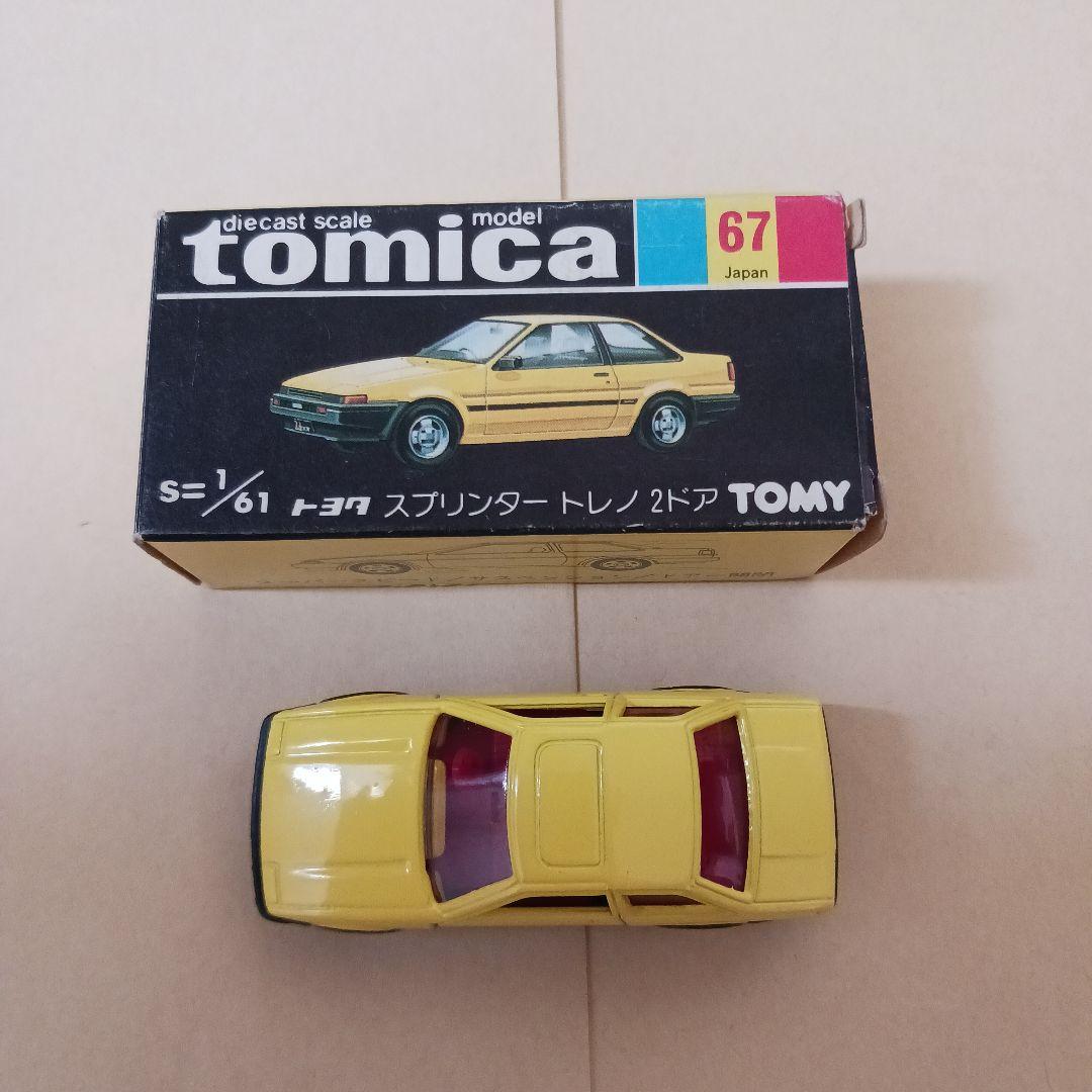 トミカ　67 トヨタ　スプリンタートレノ　２ドア