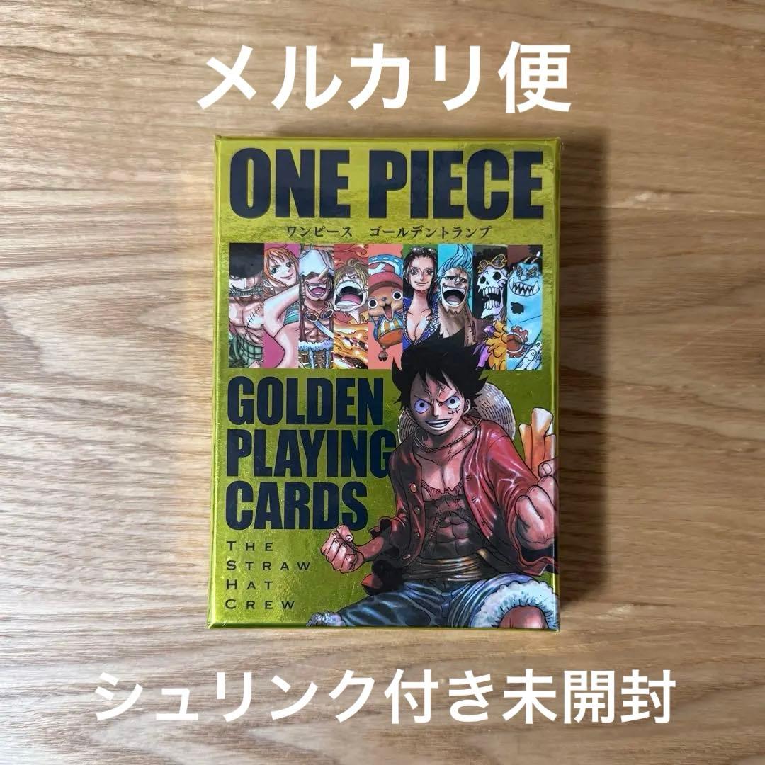 ONE PIECE GOLDEN PLAYING CARDS シュリンク付未開封