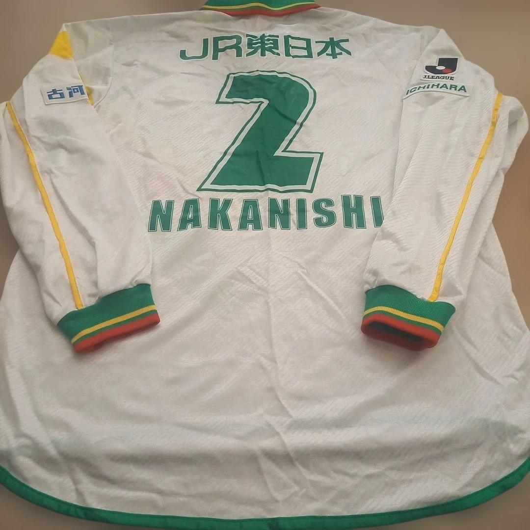 【最大30%割】ミズノ ジェフ市原・千葉 #2中西永輔選手レプリカユニ